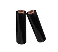 JOKOLO Black Multi Use Strong Pallet Wraps | Tear Resistant | Water & Moisture Proof Pallet Stretch Shrink Wrap| High-Quality Easy to Use Pallet Wrap 400mm x 250m (2)