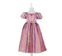 JOKOLO Official Rapunzel Costume for Kids, Beauty and the Beast, Princess Dressing Up Outfit, Party Halloween Cosplay Fancy Dress Features Sequined Bodice and Layered Skirts (Rapunzel, 5-6Y)