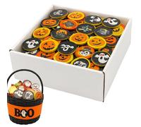 JOLAFUNBS Halloween Milk Chocolate Coins 1kg - Bulk Buy Foil Wrapped Coins with Spooky Characters - Party Favour Sweets, Trick or Treat Chocolates, Kids Birthday & Christmas Sweet Bags