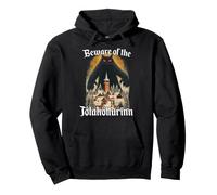 Jólakötturinn Yule Cat Icelandic Christmas cat Pullover Hoodie