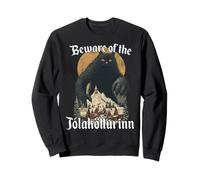 Jólakötturinn Yule Cat Icelandic Christmas cat Sweatshirt