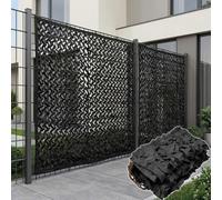 Jolan Black Camouflage Netting,Camo Netting for Hunting,Military Net,Black-3x10m(9.8x32.8ft)