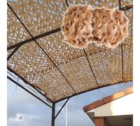 Jolan Camouflage Netting 1m 2m 3m 4m 5m 6m 7m 8m 9m 10m,Shade Net,Military Reinforced Camo Netting,Hunting,Camping,Party Decoration,Sunscreen Camouflage Net,Car Cover,Yellow,Yellow-1×2m(3.3 * 6.6ft)