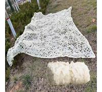 Jolan Camouflage Shade Net 2×3m 3×3m 3×4m 3×6m 4×4m 4×6m,Beige Camouflage Netting,Beige-1×10m(3.3 * 32.8ft)