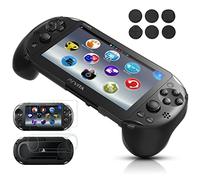 JOLANCO Hand Grip Handle Joypad Protective Case with L2 R2 Trigger Button Grip Shell Controller Protective Case for Sony Playstation PS Vita 2000 PSV 2000.