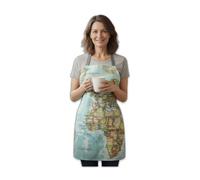 Jolee Adult 74cm Oilcloth Apron - Nature Patterns - Waterproof Easy to Clean Splash Proof Wipe Clean Cooking & Baking Apron