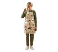 Jolee... Fabrics Wipe Clean PVC Coated Aprons - 100% Cotton Oilcloth - Adults and Childrens Sizes - Easy to Clean and Splash Proof Apron