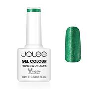 JoLee Nail Gel Polish 10ml [Sparkle Forest] UV/LED Soak-Off Nail Art Manicure Pedicure for Professional, Salon & Home Use [Glitter Range] - Long Lasting & Easy to Apply - Vegan & Cruelty Free