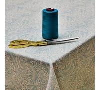 Jolee Tablecloths William Morris Larkspur Duck Egg 100% Cotton Lightweight Fabric Rectangular Tablecloth, 150 GSM, Perfect for Dining Room & Kitchen