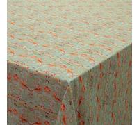 Jolee Tablecloths William Morris Strawberry Thief Duck Egg 100% Cotton Lightweight Rectangular Tablecloth, 100 CM