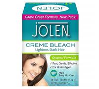 Jolen 1.2 oz Creme Bleach Reg Lightens Excess Dark Hair (6 Pack)