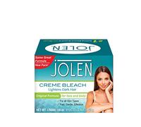 Jolen Crème Bleach Lightens Dark Hair. Original Formula for Face and Body Hair. 125ml