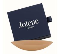 Jolene Premium Nipple Covers - Luxury Nipple Covers, Adhesive Breast Petals, Luxury Nipple Pasties, Reusable Silicone Nipple Covers (Caramel)