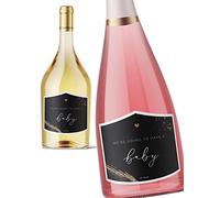 Joli Coon Pregnancy announcement ideas - We are having a Baby - Baby announcement bottle label