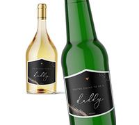 Joli Coon Pregnancy announcement ideas - You're going to be a daddy - Baby announcement bottle label