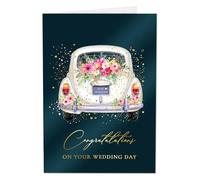 Joli Coon Premium Wedding card STARDUST Weddingcar - Wedding card with premium envelope and real wax seal