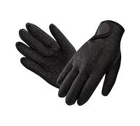 JOLIANE 1 Pair Black 1.5mm Elastic Ultra Anti Slip Soft Wetsuits Gloves Keep Warm Diving Swimming Surfing Kayaking Gloves(Small)
