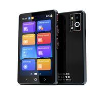 JOLIANE 1 PCS Smart Translator, Online Voice Translation Machine in 135 Global Languages, Offline, Multi-Language(Nero)