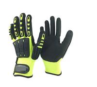 JOLIANE A6 Cut Level E Cut Resistant Safety Garden Work Glove Anti Vibration Mechanic Hand Protection Running Gloves Apply To Wood Carving, Carpentry And Knife Working - Work Gloves(M)