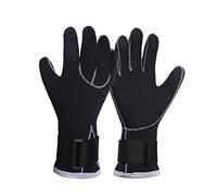 JOLIANE Men Wome Diving Gloves 3MM Comfortable Non-slip Warm Thermal Wear-resistant Hand Guard Surfing Snorkeling Gloves(L)