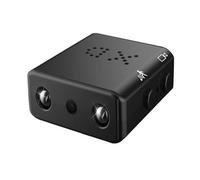 JOLIANE Mini Camera XD，IR-CUT Smallest Full HD 1080P Home Security Camcorder， Infrared Night Vision Micro Cam，DV DVR Motion Detection(No TF card,Built-in battery)