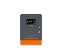 JOLIANE Solar Charge Controller MPPT 20A 30A 40A 12/24V Battery Auto Setting Work Time Max PV Voltage 100VDC Work For Solar Panel(40A)