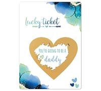 Jolicoon Pregnancy announcement scratch card - You are going to be a daddy - Baby announcement daddy