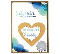 Jolicoon Pregnancy announcement scratch card - You are going to be a daddy with envelope - Baby announcement daddy