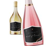 JoliCoon Will You be My Maid of Honor Wine Label - Maid of Honor Proposal Gifts