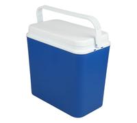 Jolie Max 24L Cool Box - Insulated Ice Cooler for Hot or Cold Food & Drinks - Portable Camping Fridge with Handle & Lid - Lightweight Food-Grade Plastic (BLUE)