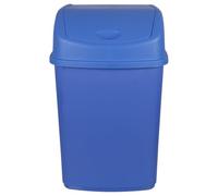 Jolie Max 55L Extra Large Recycling Bin with Swing Lid - Commercial Utility Waste Bin, Available in Yellow, Blue, Green, Brown - Durable and Spacious Trash Solution (BLUE)