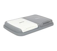Jolie Max Double Rubbish Waste Bin Lid. Replacement Flat Lids. Only Lid. (Grey & White)