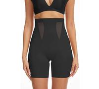 Joligiao Tummy Control Knickers Shapewear Shorts for Women High Waisted Thigh Slimmers Body Shaper Seamless Shaping Panties Slimming Underwear Pants Boxer Boyshorts Black