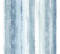 JOLIHOME Rustic Blue and White Self Adhesive Wallpaper Wooden Planks Peel and Stick Contact Paper Thicken Wall Sticker Vinyl Wrap Rolls for Bedroom Kitchen Shelf Door Removable Waterproof 44.5x500cm