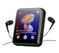 joliker MP3 Player Bluetooth 5.0, Portable Music Player with Speaker, High Fidelity Lossless Sound Quality mp3, FM Radio Recording e-Book 1.8 inch Touch Screen MP3 Player, Support up to 128GB