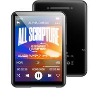 joliker MP3 Player Built-in 128 GB with 2.4 Inch Full Touch Screen, Portable Music Player with Bluetooth 5.3, HiFi MP3 with Speaker, E-Book, FM Radio, Voice Recording, TF Card Expandable to 256 GB