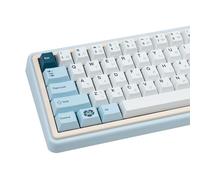JOLINTAL PBT Japanese Keycaps 130Keys, Minimalist White Egret Keycaps, Dye Sublimation Cherry Profile Keycaps Set Fit for 61/64/87/104/108 Cherry Gateron MX Switches Mechanical Keyboard