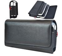 JOLIRSBOX 2 Cell Phone Holster Pouch Leather Case with Belt Clip Holder for iPhone 16pro max,16 Plus,15pro max,15plus,14pro max,14plus,Galaxy S24 23 S22 Ultra(Fits with Otterbox Case) (Large)