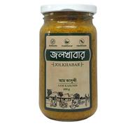 JOLKHABAR|Aam Kasundi 400gm Pack- Green Mango Kashundi -Original Bengali Aam Kasondi -Mango Kasondi - Authentic Traditional Handmade - Mustard Sauce -Grandmother' s Recipe - 400g