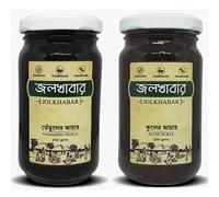 JOLKHABAR | Kul er Achar - Tentul er Achar | Plum Pickle - Tamarind Pickle | Authentic Traditional Handmade | Bengali Recipe | 500gms Pack (250 GMS Each) | Pack of 2