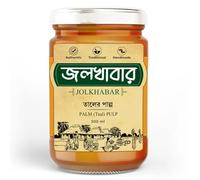 JOLKHABAR | Taal Pulp - Palm Pulp - Tal er Pulp | 500g Pack | Readymade Taal er Pulp | Ready to eat Palm Pulp | Fresh & Pure - 100% Farm to Fork - 500 g