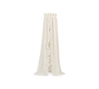 Jollein 002-001-66041 Vintage Bed Canopy 155 X 280 cm Ruffled Ivory for Children's Bed