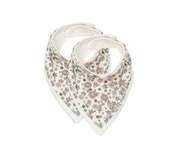 Jollein 029-867-67045 Bandana Bib Neckerchief Set of 2 Retro Flowers