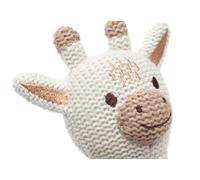 Jollein 039-001-67076 Gripping Toy Rattle Giraffe White/Beige