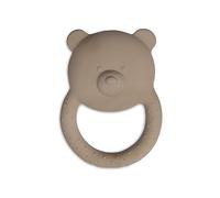 Jollein 101-001-67008 Rubber Teething Ring Natural Rubber Teddy Bear Biscuit