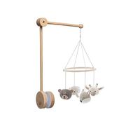 Jollein 116-001-67083 FSC Wooden Mobile Animals