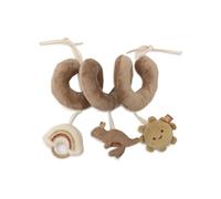 Jollein Activity Spiral Baby - Kangaroots - Baby Toy for Car Seat & Playpen - With Attachment Loops - Stimulates Senses & Motor Skills - Sensory Baby Toy