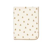 Jollein Baby Blanket - Little Waffle - Mini Teddy Bear - 75x100cm - 95% Cotton 5% Elastane - Baby Cradle Blanket - 1.0 TOG - OEKO-TEX Certified