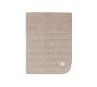 Jollein Baby Blanket Velvet Rib - Milky Coffee - 75 x 100 cm - Cotton - for Baby Cot - 2.0 TOG - Oeko-Tex Certified - Soft Rib Fabric