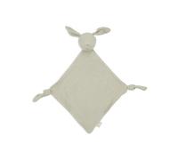 Jollein Baby Comforter - Bunny Ears, Olive Green - Dummy Cloth - 100% Cotton - Cuddly Blanket - Oeko-Tex Certified - Olive Green